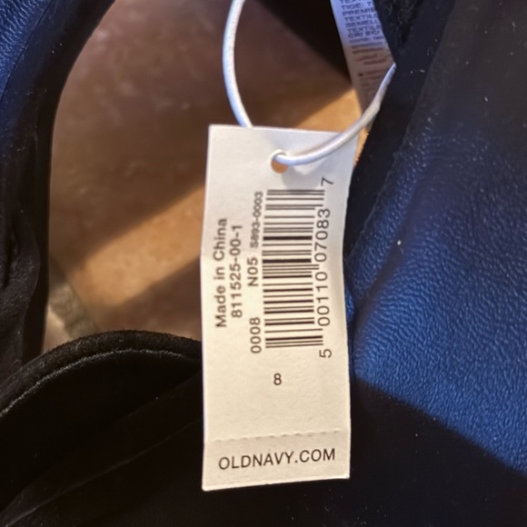 NWT: Strappy Black Block Heels - Picture 5 of 5